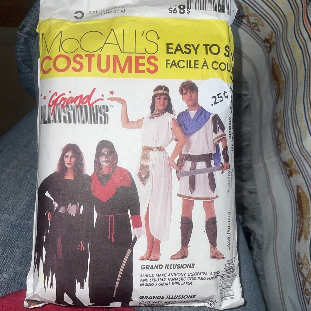 McCall's Costume Cut Patterns 7747 Medium‎ Boy And Girl Outfits